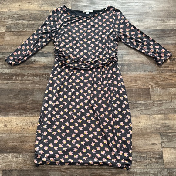 Boden Dresses & Skirts - Boden size 10R Floral Black Dress
